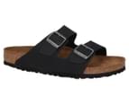 Birkenstock Unisex Soft Footbed Arizona Regular Fit Sandals - Black 1