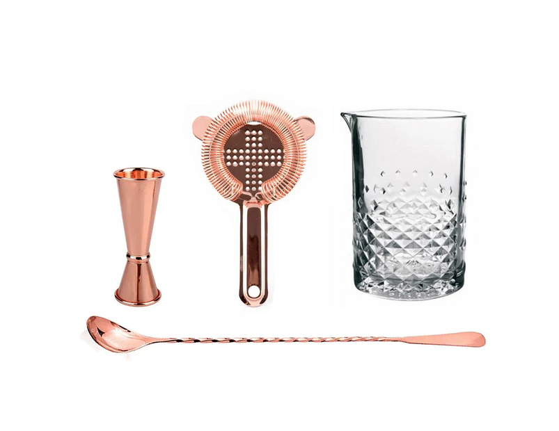 Cocktail Kit Copper Old Fashioned Bar Kit
