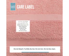 JustLINEN 550GSM Bath Towel Set 4-Pack-Coral