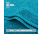 JustLINEN 650 GSM 4 Pack Bath Towels Bathroom Soft 137*68 cm Set-Teal