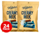 2 x Whittaker's Milk Chocolate Mini Bars Creamy Milk 12pk 180g