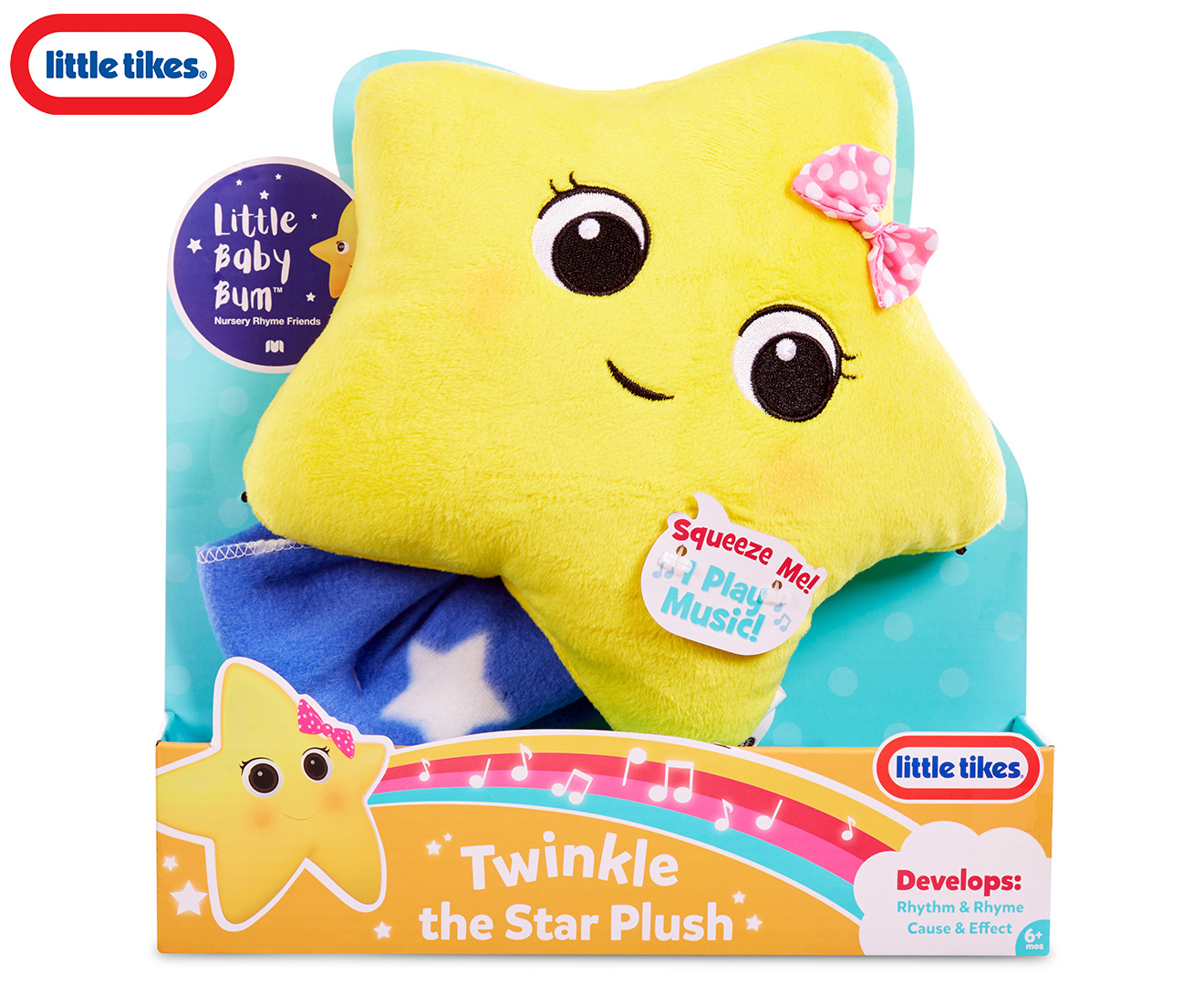 Little Baby Bum Twinkle The Star Plush Toy | Catch.com.au