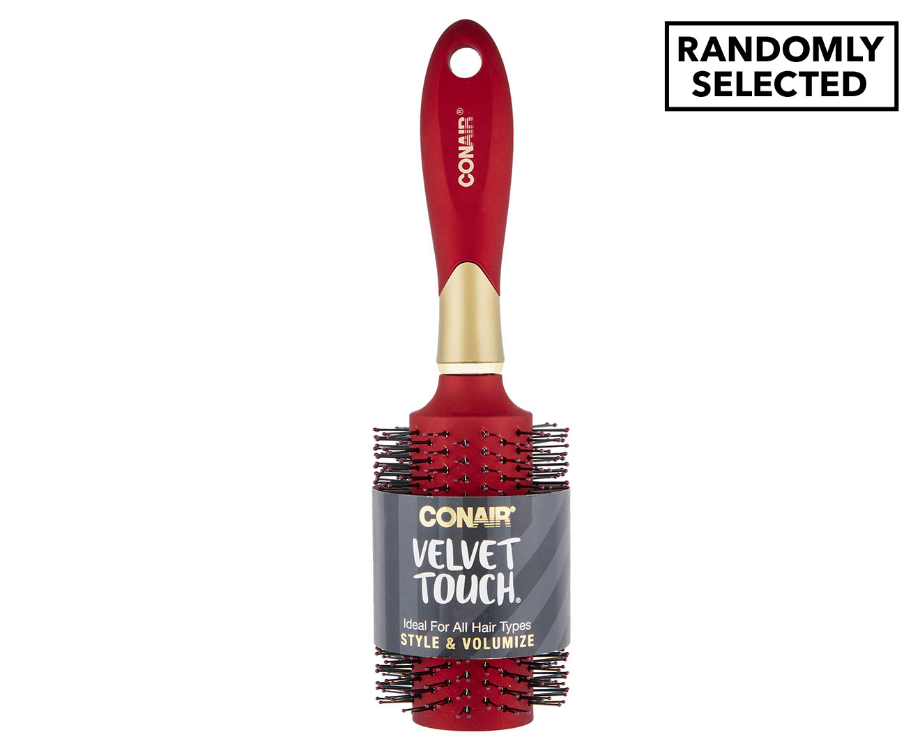Conair Velvet Touch Paddle Hair Brush - wide 1