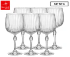 Bormioli Rocco America 20s Gin & Tonic Glasses 745mL Set of 6