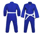 Dragon Blue 1.5 (550Gsm) Judo Weave Uniform [Size: 000]