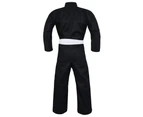 Dragon Karate Uniform (Black) - 8oz [Size:000]