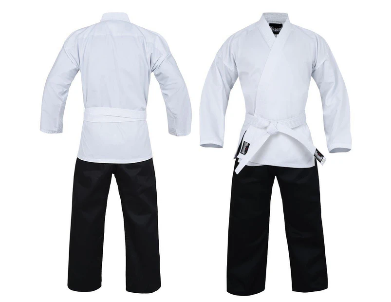 Dragon Karate Salt & Pepper Uniform (8oz) [Size:00]