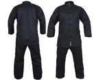 Yamasaki Kung Fu Uniform (Black Trim) - 10Oz[5]