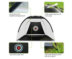 Golf Practice Net and Hitting Mat Target Set Training Aids Home Golf Swing Driving Indoor Outdoor