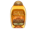 OGX Hydrate & Tone Reviving + Sunflower Shimmering Blonde Shampoo 385mL