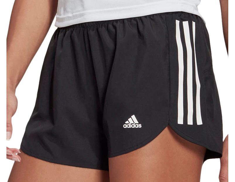 Adidas Women's Run It Shorts - Black/White