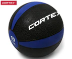 Cortex 10kg Medicine Ball - Black/Blue