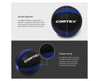 Cortex 10kg Medicine Ball - Black/Blue