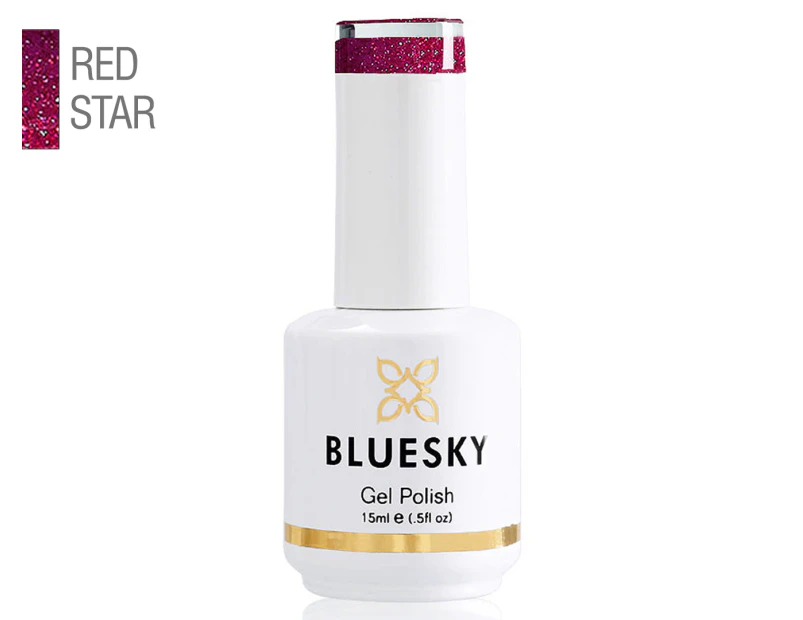 Bluesky Gel Polish 15ml - Red Star