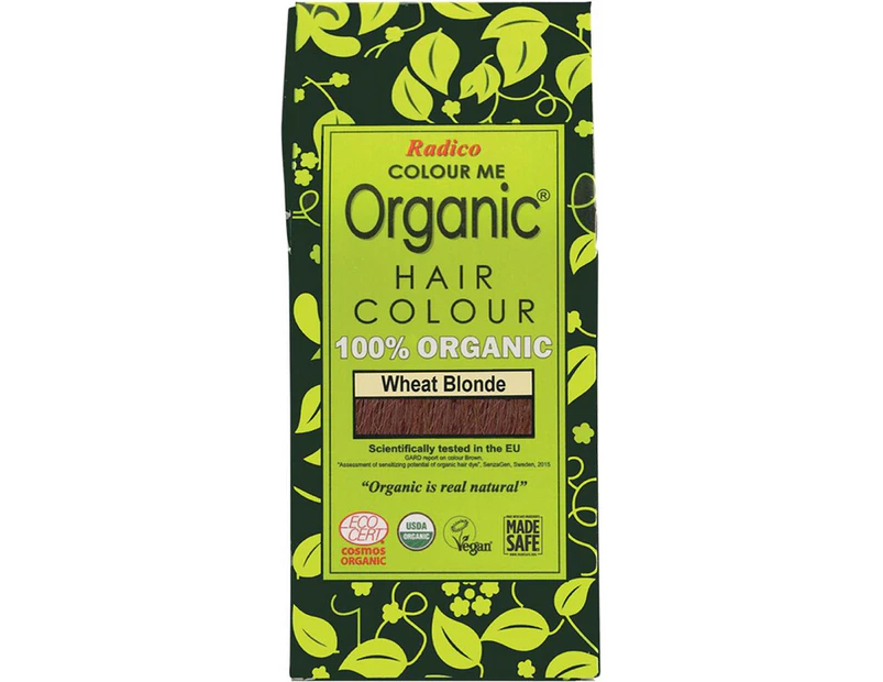 Colour Me Organic Hair Colour Powder (Wheat Blonde) - 100g