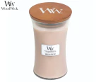 WoodWick Vanilla & Sea Salt Large Scented Candle 609g