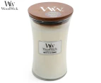 WoodWick White Tea & Jasmine Large Scented Candle 609g