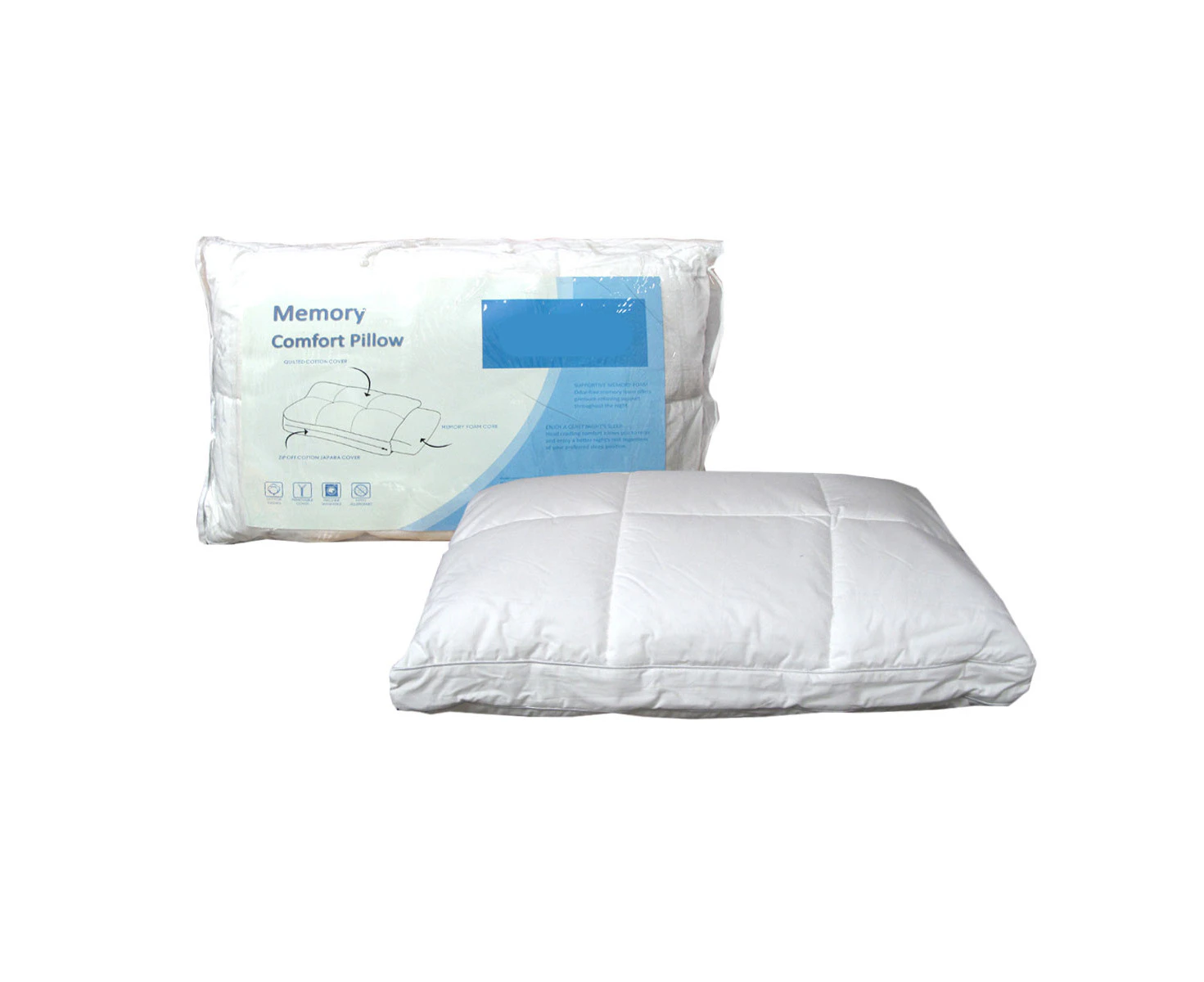 Memory Foam Comfort Pillow