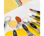 Measuring Cups and Magnetic Measuring Spoons Set (13 Measuring Cups Set)