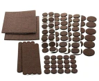 Heavy Duty Adhesive Furniture Effects Felt Pads Floor Protector ( 123 Pieces )