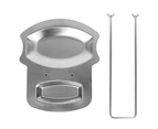 Stainless Steel Spoon and Lid Rest Stand Holder