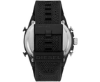 Diesel Mega Chief Analog-Digital Black Nylon and Silicone Watch