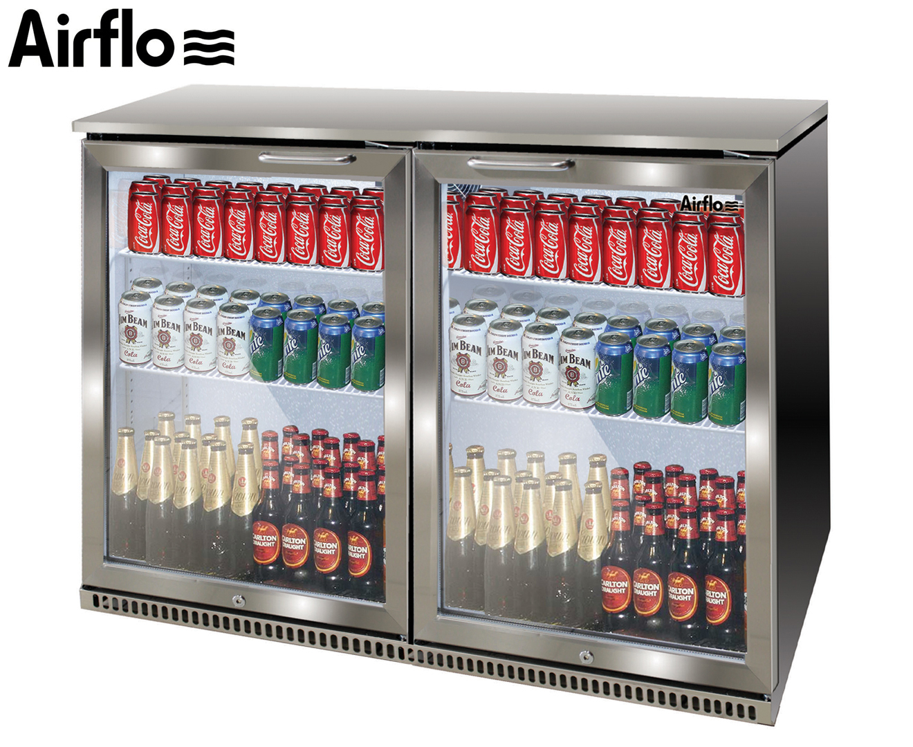 heller 98l beverage cooler fridge black hbc98