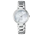 Citizen Women's 28.7mm Eco-Drive Stainless Steel Watch - Silver