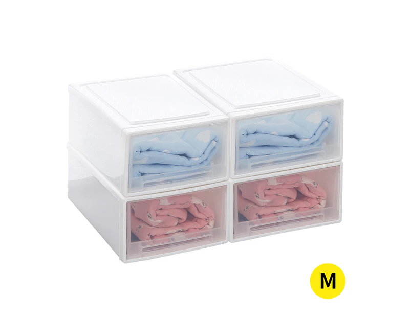 Storage Drawers Set Cabinet Tools Organiser Box Chest Drawer Plastic Stackable