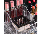 Cosmetic 7 Drawer Makeup Organizer Storage Jewellery Holder Box Acrylic Display