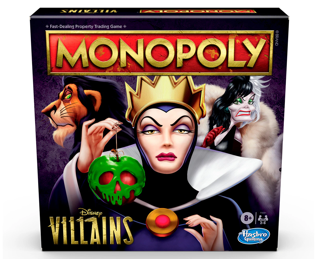 Monopoly Disney Villains Edition Board Game