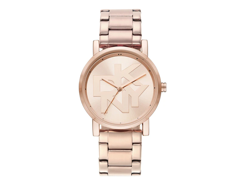 DKNY Soho Rose Gold Watch NY2958 Catch