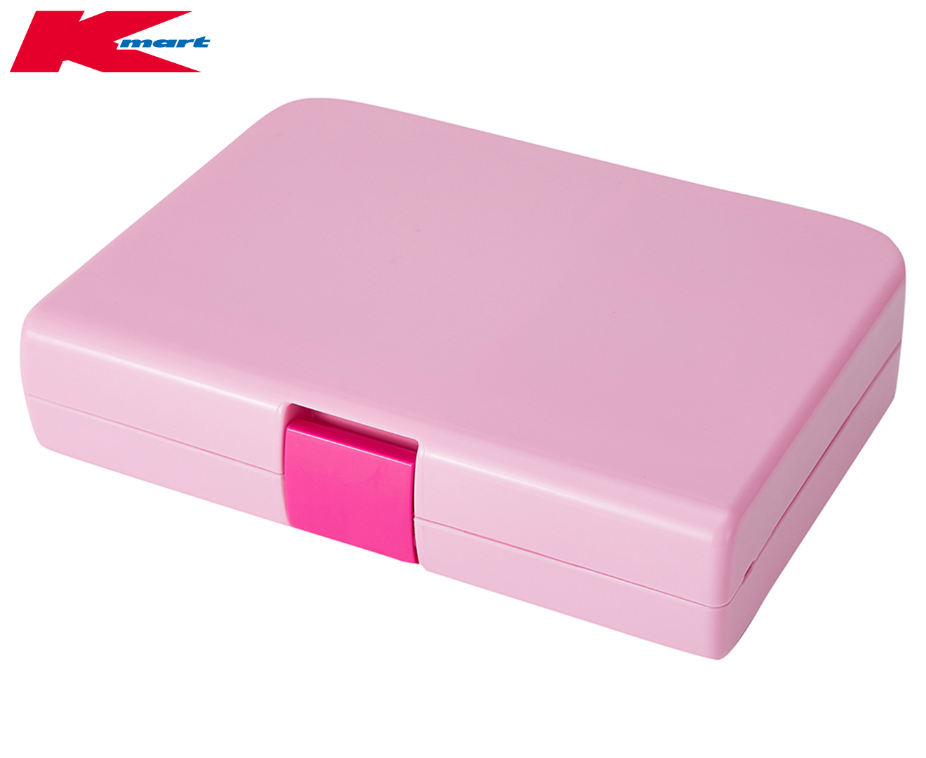 Anko by Kmart 910mL Bento Snack Box w/ Fork - Pink | Www.catch.com.au