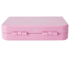 Anko by Kmart 910mL Bento Snack Box w/ Fork - Pink