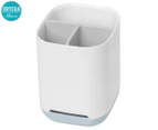 Ortega Home Small Toothbrush Caddy Organiser - White/Blue