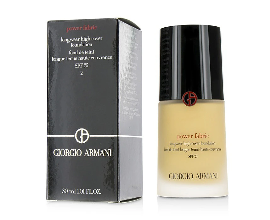 Giorgio Armani Power Fabric Longwear High Cover Foundation SPF 25 - #   (Fair, Neutral) L6391300 30ml/1oz 