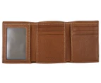 Fossil Lufkin Trifold Leather Wallet - Brown