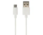 Buddee 1m Micro-USB Round Charge Sync Cable for HTC Samsung Sony Tablets White