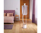 Philips GC488/60 EasyTouch 1800W Garment Steamer Compact Clothes Ironing WHT/GLD