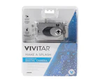 Vivitar Digital Camera Photo/Video Silver V26690 w/3m Waterproof Case