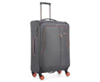 Antler Clarendon 74L Medium Expandable Softcase Luggage / Suitcase - Grey