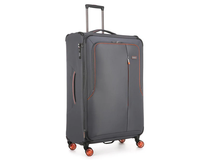 Antler Clarendon 113L Large Expandable Softcase Luggage / Suitcase - Grey