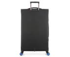Antler Clarendon 113L Large Expandable Softcase Luggage / Suitcase - Black