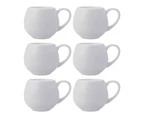 6x Maxwell & Williams White Basics 120ml Mini Snug Mug Coffee Espresso Cup White