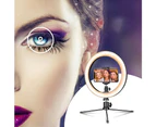 10 inch LED Ring Light with Tripod Stand Phone Holder Selfie Ring Lamp