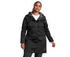 Kathmandu Stockton Waterproof Windproof Insulated Women's Rain Coat Jacket  Raincoat - Black