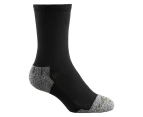 Kathmandu quickDRY 2 Pack Travel Breathable Lightweight Travel Outdoor Socks  Women's  Hiking Socks - Black