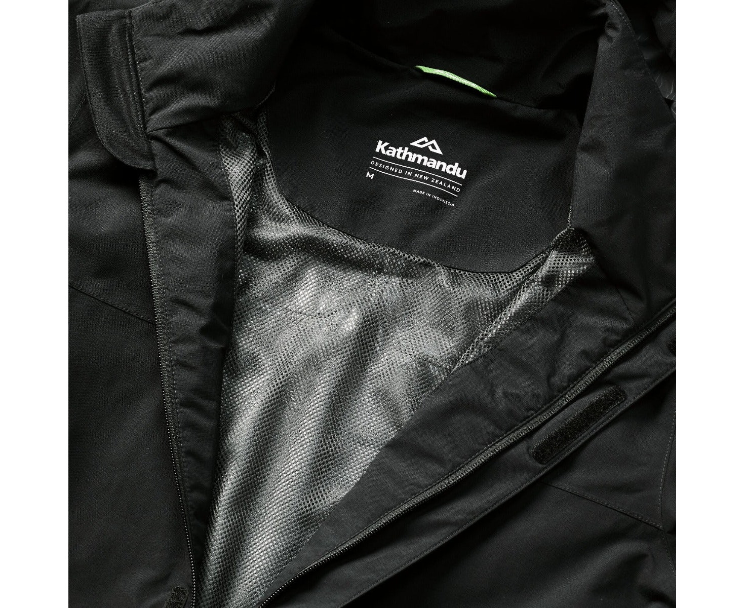 Kathmandu Men s Andulo 2 layer Rain Jacket Black Catch