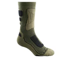 Kathmandu NuYarn Ergonomic Unisex Comfortable Padded Hiking Trekking Socks  Hiking Socks - Green Moss