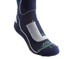 Kathmandu NuYarn Ergonomic Unisex Comfortable Padded Hiking Trekking Socks  Hiking Socks - Blue Midnight Navy